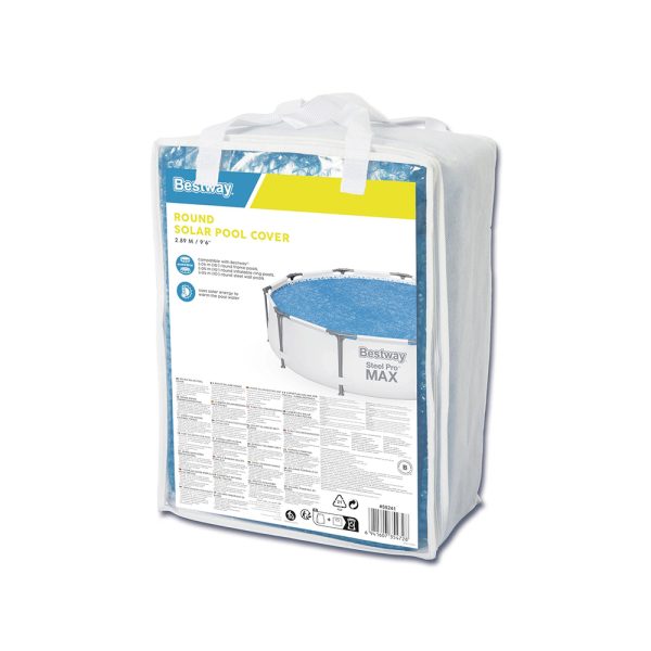 BESTWAY PE-SOLARABDECKPLANE 289 CM, RUND – Bild 4