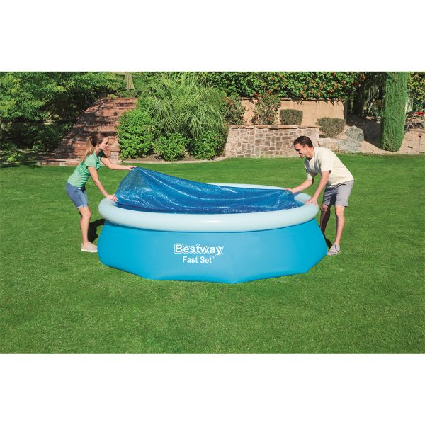 BESTWAY PE-SOLARABDECKPLANE 289 CM, RUND – Bild 5