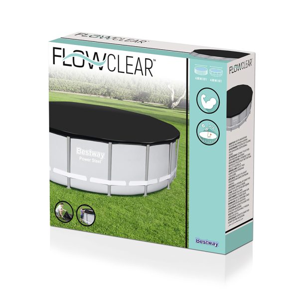 BESTWAY FLOWCLEAR ABDECKPLANE 488 CM – Bild 4