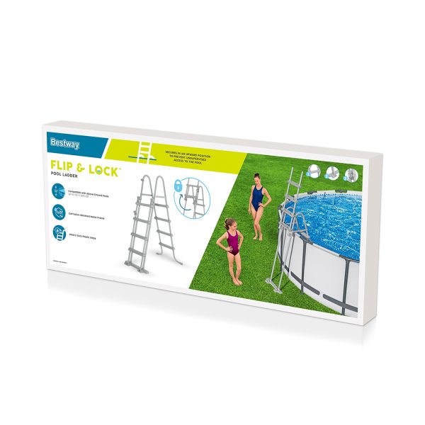 BESTWAY FLIP & LOCK SICHERHEITSLEITER 122 CM – Bild 4