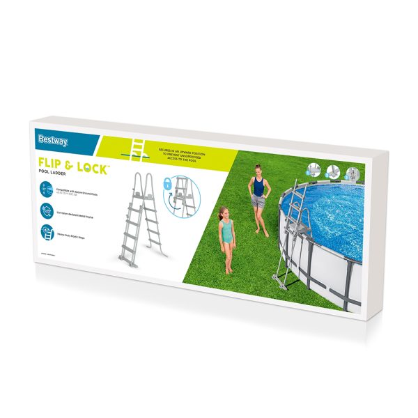 BESTWAY FLIP & LOCK SICHERHEITSLEITER 132 CM – Bild 4