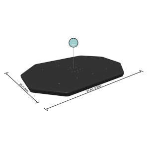 BESTWAY ABDECKPLANE 305 X 200 CM