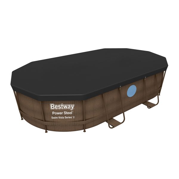BESTWAY ABDECKPLANE 427 X 250 CM, OVAL – Bild 6
