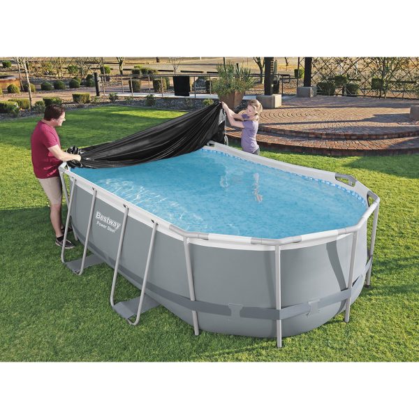 BESTWAY ABDECKPLANE 427 X 250 CM, OVAL – Bild 3