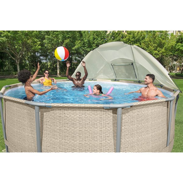 BESTWAY SONNENSCHUTZDACH FÜR POOLS 305 - 549 CM – Bild 4