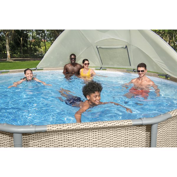 BESTWAY SONNENSCHUTZDACH FÜR POOLS 305 - 549 CM – Bild 5
