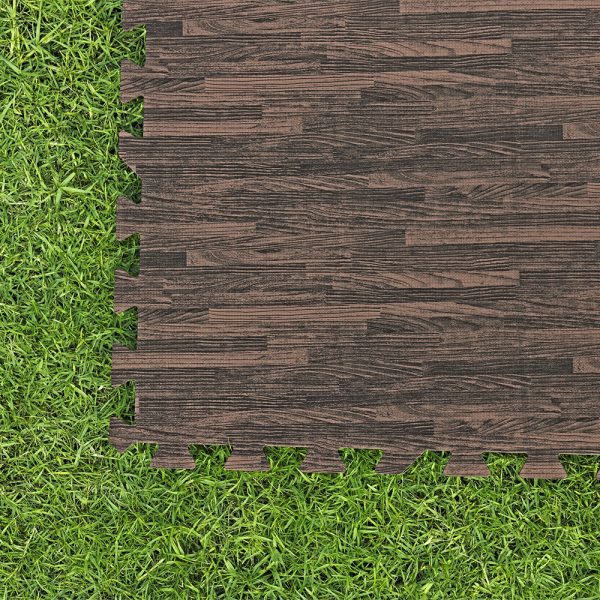 BESTWAY POOL-BODENSCHUTZFLIESEN SET 12 STÜCK Á 50 X 50 CM, HOLZ-OPTIK (PALISANDE – Bild 8
