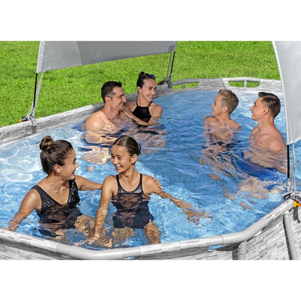 BESTWAY SONNENSCHUTZDACH FÜR POOLS 211 -344 CM – Bild 7