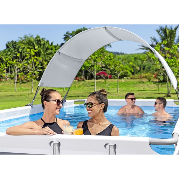 BESTWAY SONNENSCHUTZDACH FÜR POOLS 211 -344 CM – Bild 2