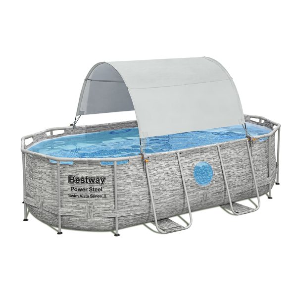 BESTWAY SONNENSCHUTZDACH FÜR POOLS 211 -344 CM – Bild 5