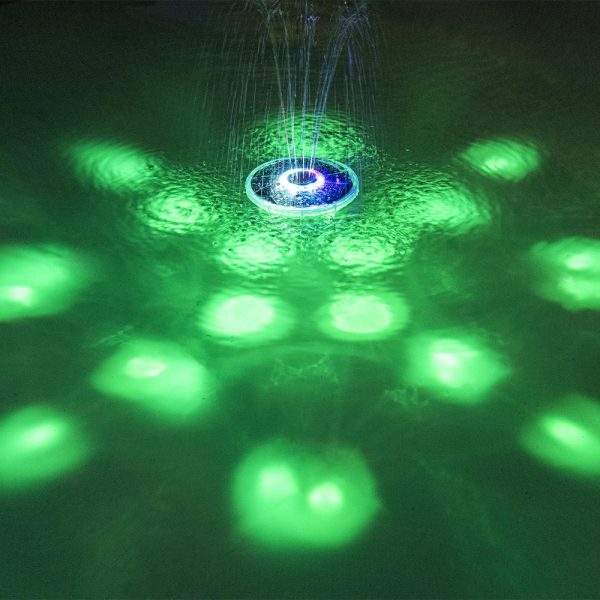 BESTWAY POOLFONTÄNE FLOATBRIGHT MIT SOLARBETRIEBENEN LED-LICHT – Bild 6