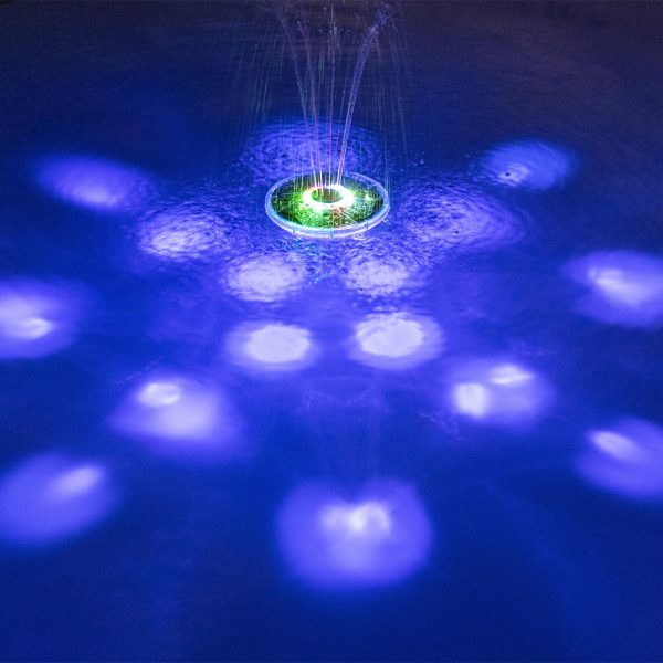 BESTWAY POOLFONTÄNE FLOATBRIGHT MIT SOLARBETRIEBENEN LED-LICHT – Bild 8