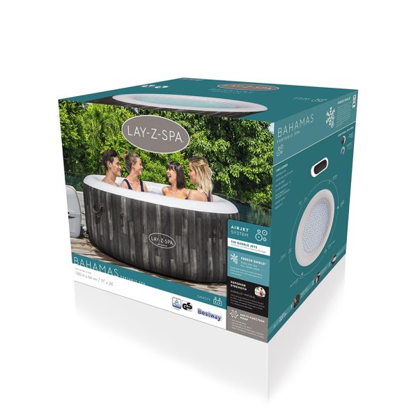 LAY-Z-SPA WHIRLPOOL BAHAMAS AIRJET FÜR BIS ZU 4 PERSONEN – Bild 5