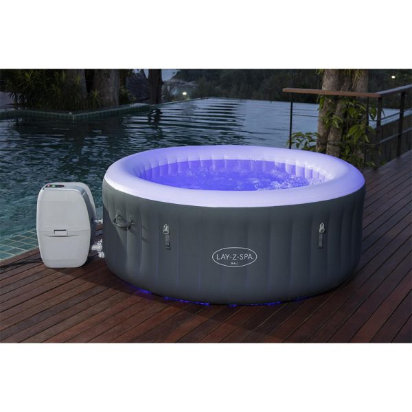 LAY-Z-SPA BALI AIRJET WHIRLPOOL MIT LED-BELEUCHTUNG FÜR BIS ZU 4 PERSONEN – Bild 9
