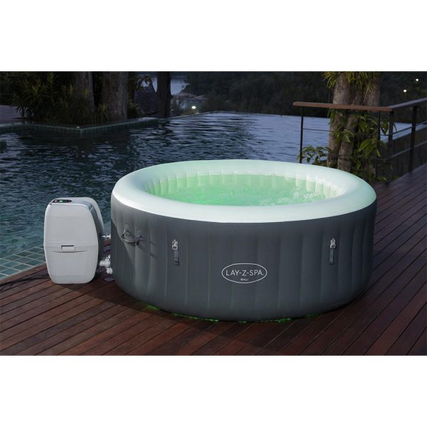 LAY-Z-SPA BALI AIRJET WHIRLPOOL MIT LED-BELEUCHTUNG FÜR BIS ZU 4 PERSONEN – Bild 11