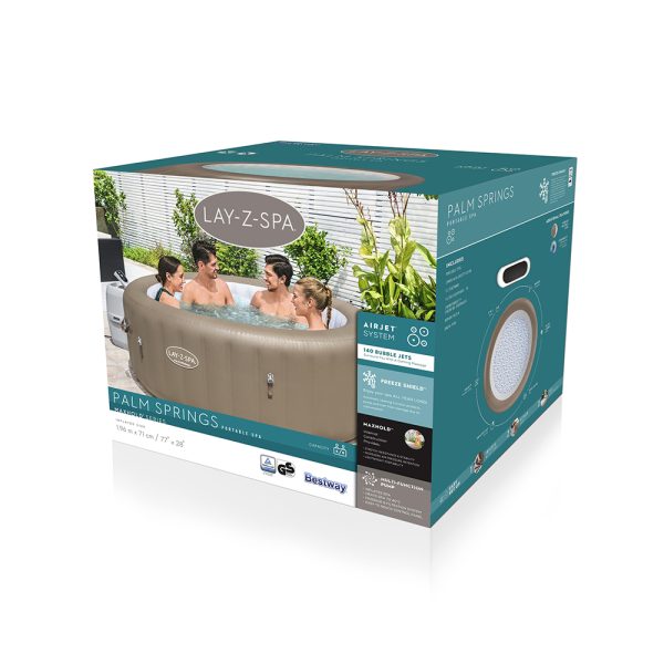 LAY-Z-SPA PALM SPRINGS AIRJET WHIRLPOOLFÜR BIS ZU 6 PERSONEN – Bild 5