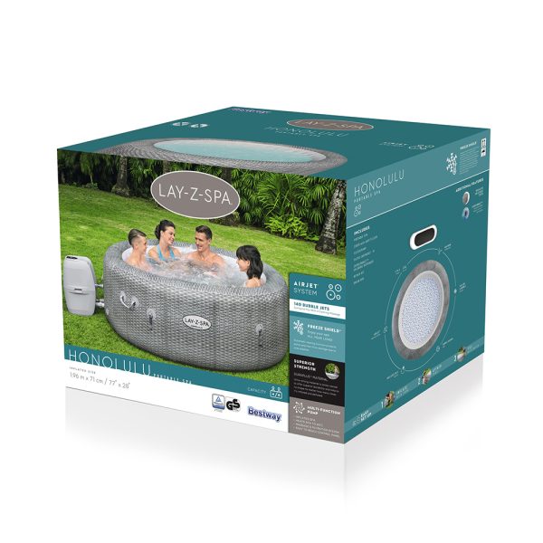 LAY-Z-SPA HONOLULU AIRJET WHIRLPOOL FÜR BIS ZU 6 PERSONEN – Bild 6