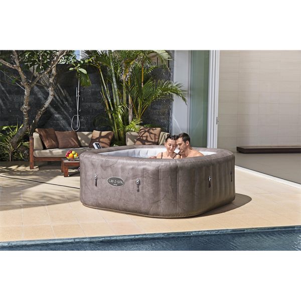 LAY-Z-SPA ENERGIESPAR-WHIRLPOOL ROME AIRJET MIT APP-STEUERUNG, FÜR 6 PERSONEN – Bild 11
