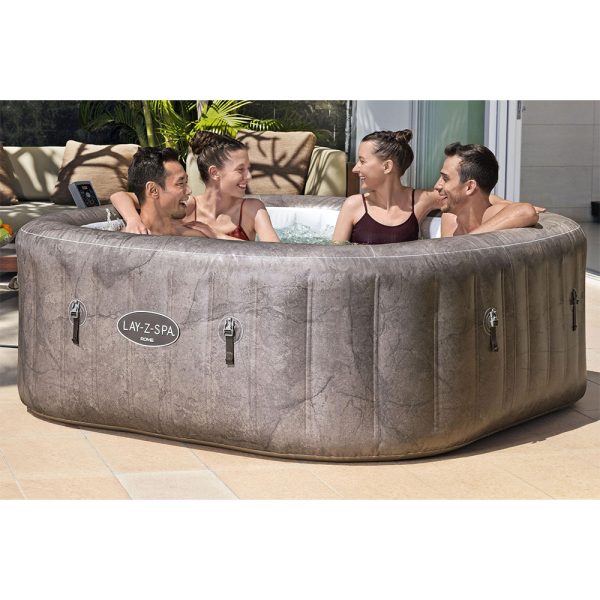 LAY-Z-SPA ENERGIESPAR-WHIRLPOOL ROME AIRJET MIT APP-STEUERUNG, FÜR 6 PERSONEN – Bild 3