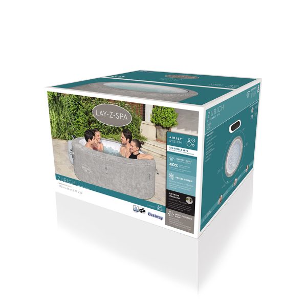 LAY-Z-SPA ECO-WHIRLPOOL ZURICH AIRJET FÜR BIS ZU 4 PERSONEN – Bild 5