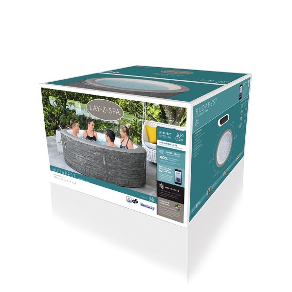 LAY-Z-SPA ECO WLAN-WHIRLPOOL BUDAPEST AIRJET FÜR BIS ZU 6 PERSONEN – Bild 4