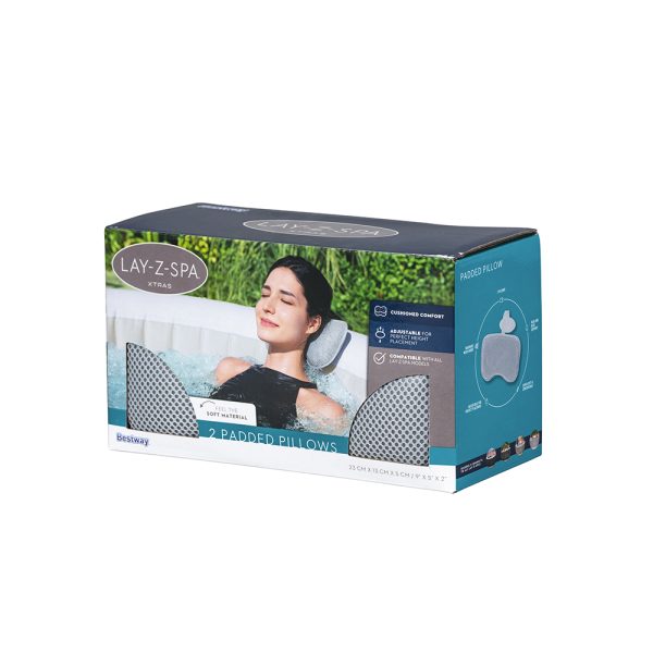 LAY-Z-SPA XTRAS GEPOLSTERTES NACKENKISSEN SET – Bild 3