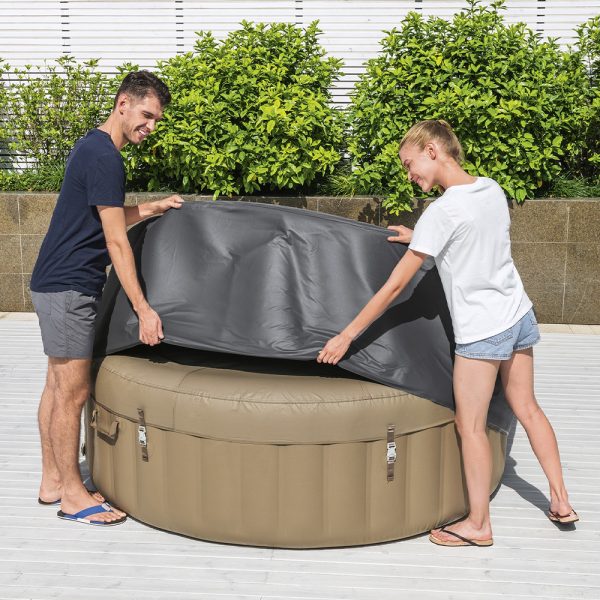 LAY-Z-SPA XTRAS ENERYSENSE THERMO-KOMPLETTABDECKUNG Ø 196 X 71 CM – Bild 2