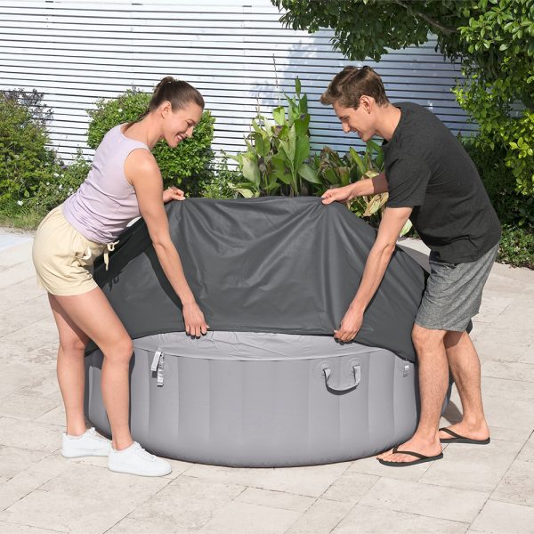 BESTWAY LAY-Z-SPA ENERGYSENSE THERMO-KOMPLETTABDECKUNG 170 X 66 CM RUND – Bild 6