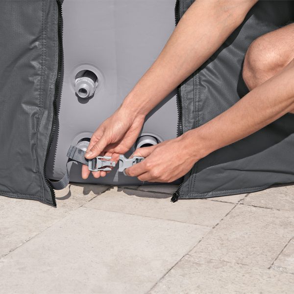 BESTWAY LAY-Z-SPA ENERGYSENSE THERMO-KOMPLETTABDECKUNG 170 X 66 CM RUND – Bild 8