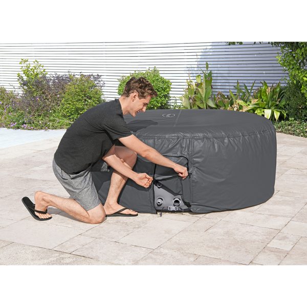 BESTWAY LAY-Z-SPA ENERGYSENSE THERMO-KOMPLETTABDECKUNG 170 X 66 CM RUND – Bild 5