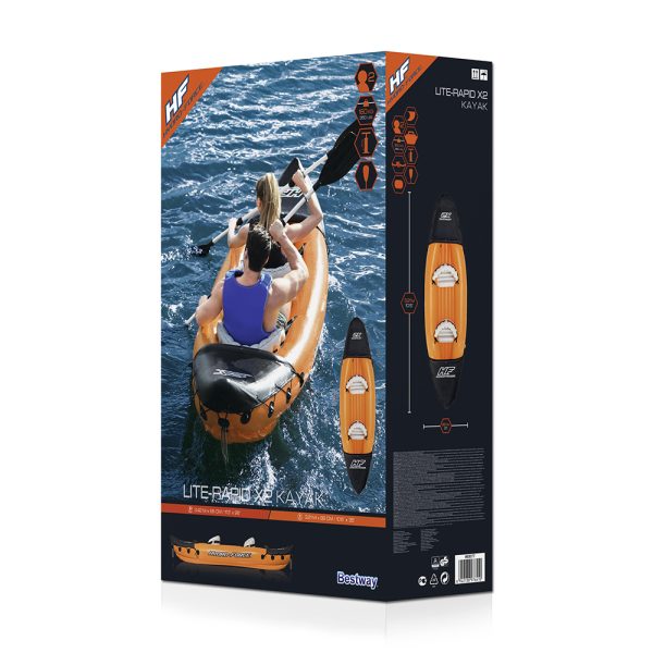 BESTWAY HYDRO-FORCE KAJAK-SET LITE-RAPID X2 – Bild 4
