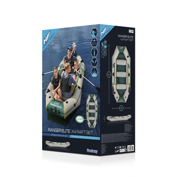 HYDRO-FORCE SCHLAUCHBOOT KOMPLETT-SET RANGER ELITE X4 320 CM – Bild 4