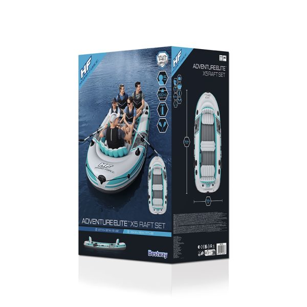 HYDRO-FORCE SCHLAUCHBOOT KOMPLETT-SET ADVENTURE ELITE X5 – Bild 4