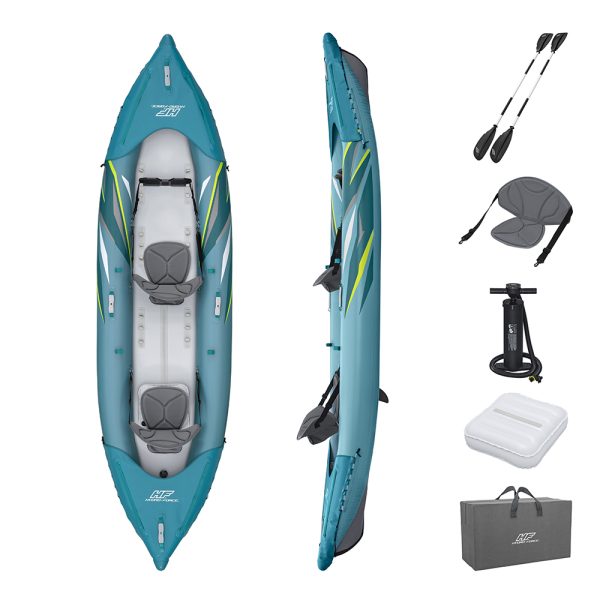 BESTWAY HYDRO-FORCE KAJAK- SET WAYPOINT ELITE X2 382 CM – Bild 3
