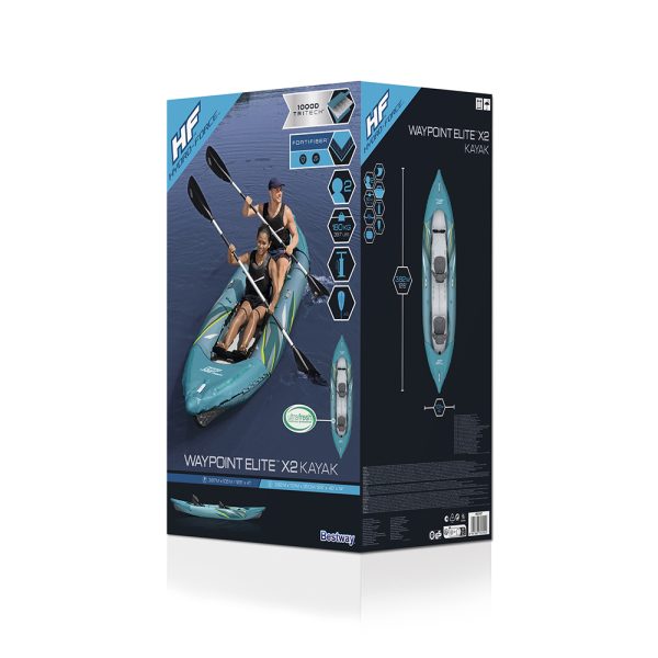 BESTWAY HYDRO-FORCE KAJAK- SET WAYPOINT ELITE X2 382 CM – Bild 4