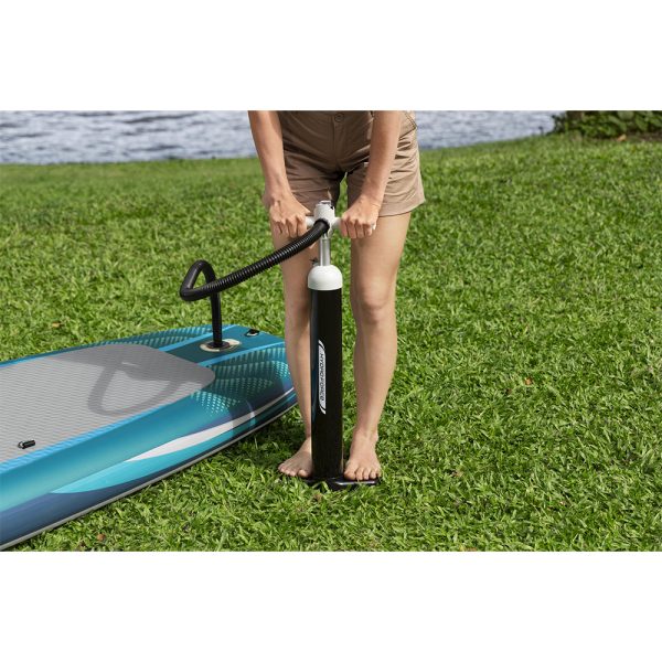 HYDRO FORCE SUP ALLROUND BOARD-SET AQUA DRIFTER MIT SITZ 335 CM – Bild 6
