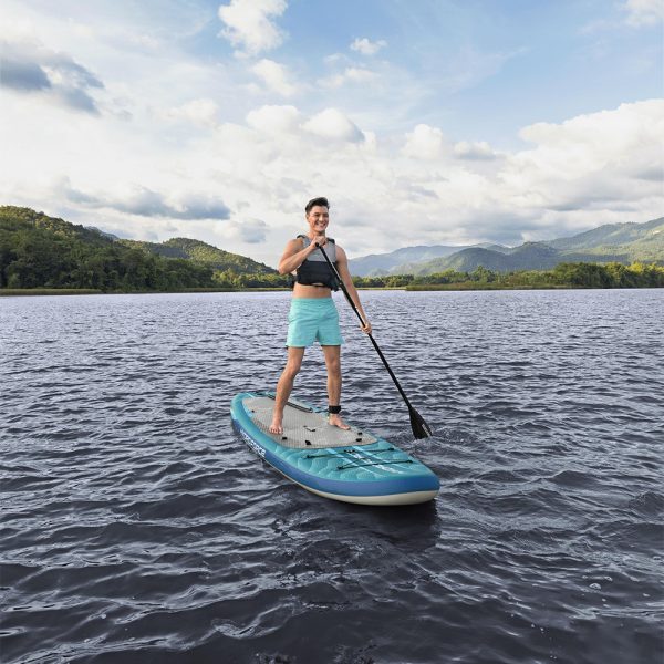 HYDRO FORCE SUP ALLROUND BOARD-SET AQUA DRIFTER MIT SITZ 335 CM – Bild 2