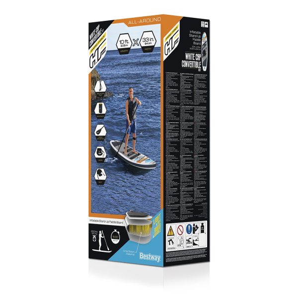 HYDRO-FORCE SUP ALLROUND BOARD-SET "WHITE CAP" 305 CM – Bild 4