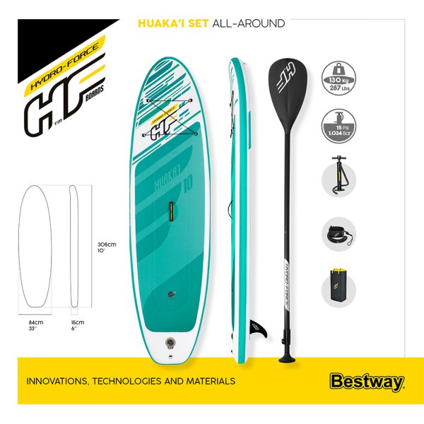 HYDRO-FORCE SUP BOARD-SET HUAKA'I 305 CM – Bild 11