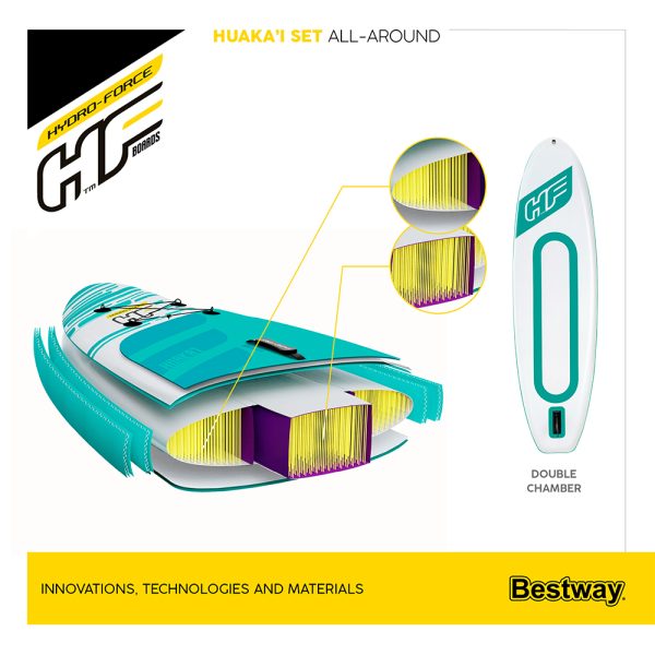 HYDRO-FORCE SUP BOARD-SET HUAKA'I 305 CM – Bild 13
