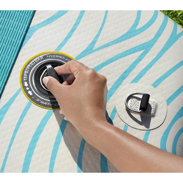 HYDRO-FORCE SUP BOARD-SET PANORAMA MIT SICHTFENSTER 340 CM – Bild 12
