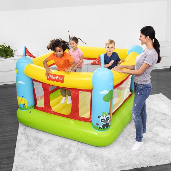 FISHER-PRICE HÜPFBURG BOUNCETASTIC 175X173X135CM – Bild 2