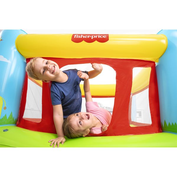 FISHER-PRICE HÜPFBURG BOUNCETASTIC 175X173X135CM – Bild 4