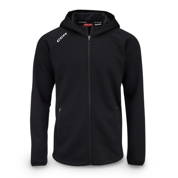CCM PREMIUM TECH FLEECE FULL ZIP HOODJUNIOR | Sportsness.ch