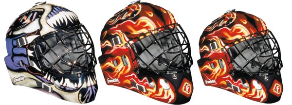 FRANKLIN DESIGN STREETHOCKEY GOALIEMASKE – Bild 2