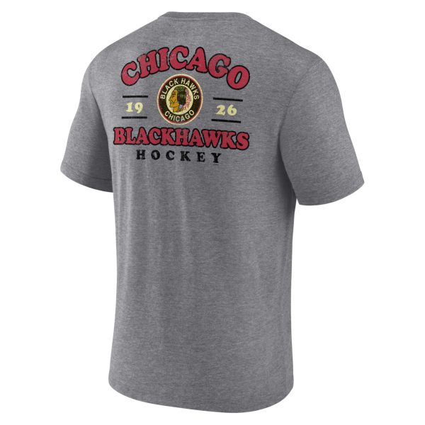 TRIBLEND T-SHIRT CHICAGO BLACKHAWKS – Bild 3
