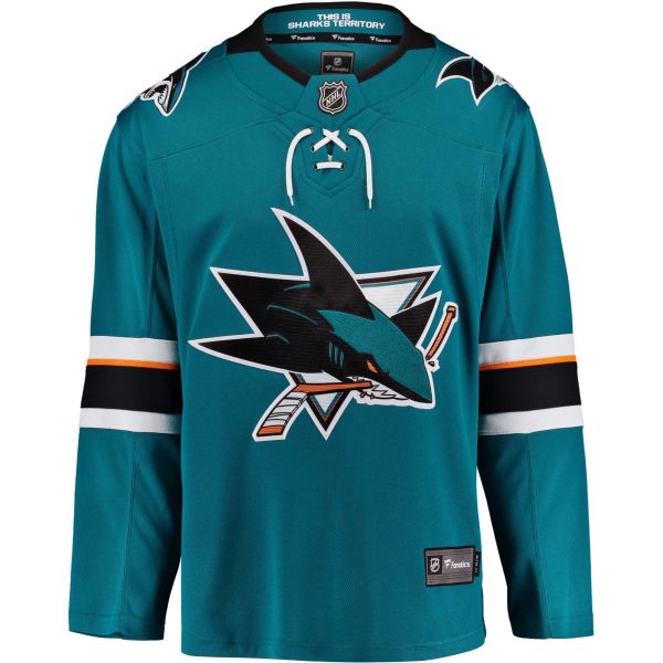 BREAKAWAY JERSEY SAN JOSE SHARKS HOME / Größe: S – Bild 2