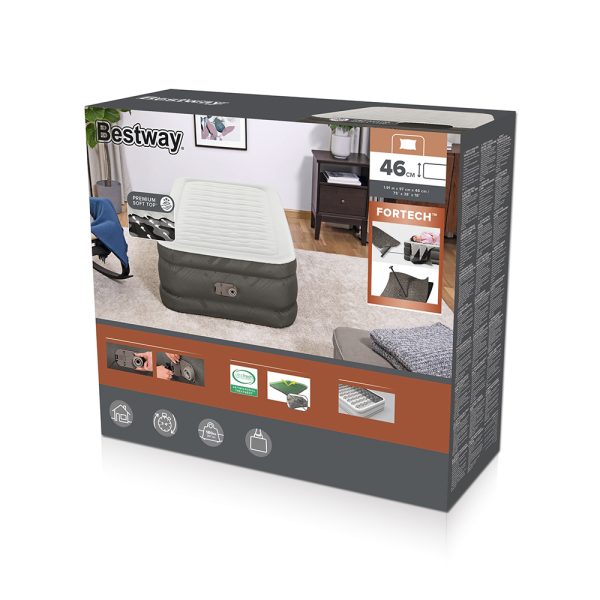 BESTWAY FORTECH LUFTBETT MIT INTEGRIERTER ELEKTROPUMPE 191 X 97 X 46 CM – Bild 3