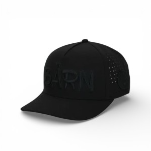 BaseCap "BÄRN" Black in Black gebogen | Sportsness.ch